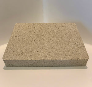 Rounded Vermiculite Refractory Block 6.5x4.5x1"