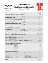 Load image into Gallery viewer, NEUEX Vermiculite Replacement Panels - Large Brick Wall Design