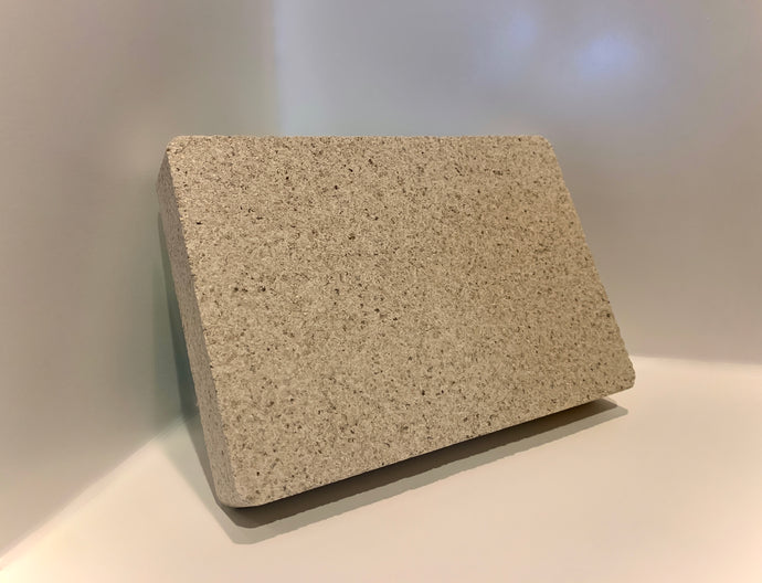 Rounded Vermiculite Refractory Block 6.5x4.5x1